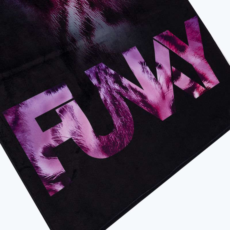 Ręcznik szybkoschnący Funky Micro Mate black/purple 2