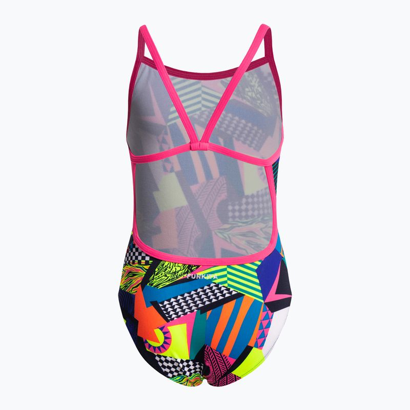 Strój pływacki jednoczęściowy dziecięcy Funkita Single Strap One Piece bel air beats 2