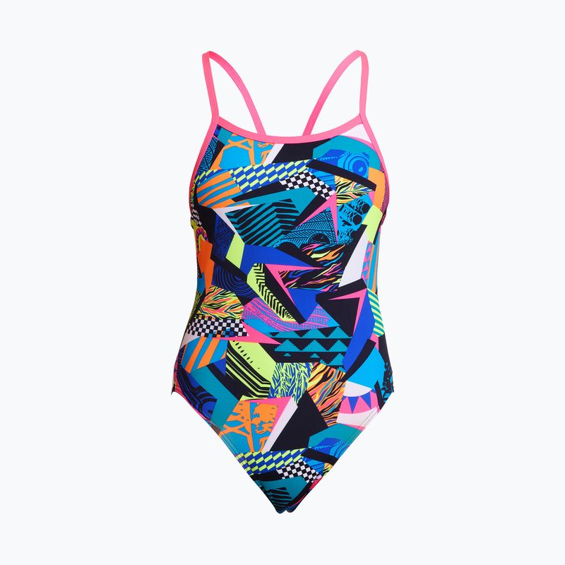 Strój pływacki jednoczęściowy dziecięcy Funkita Single Strap One Piece bel air beats 4