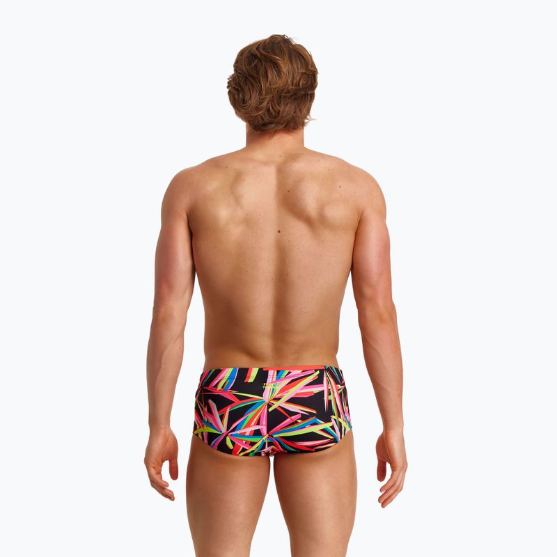 Bokserki pływackie męskie Funky Trunks Classic Trunks black blades 5