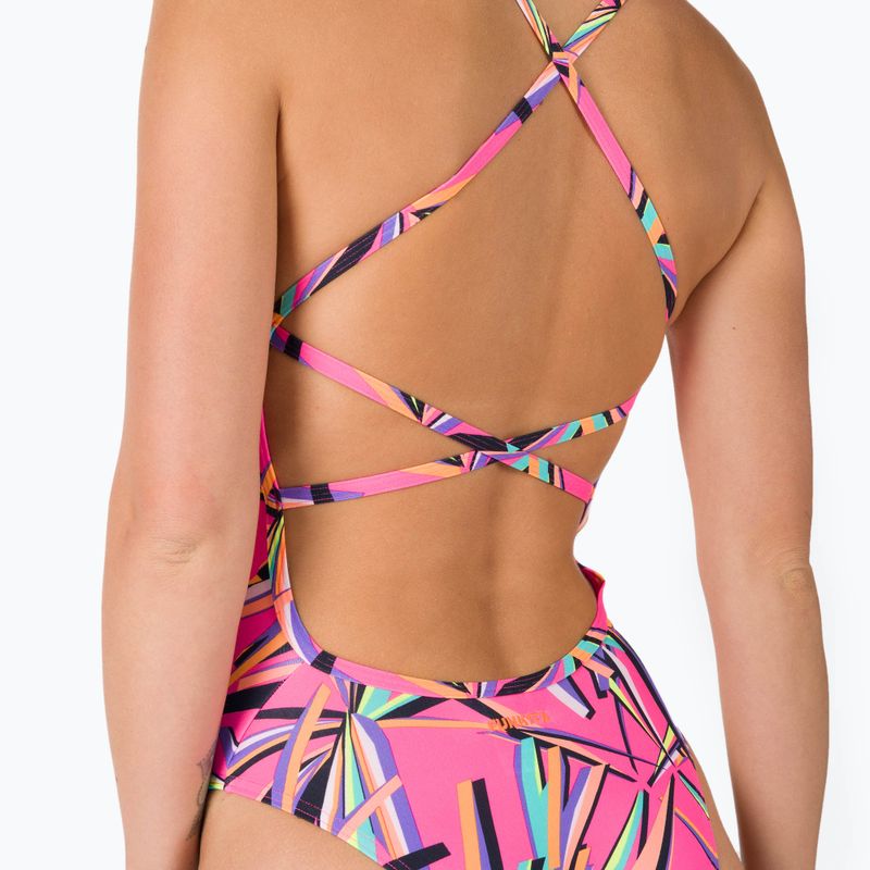 Strój pływacki jednoczęściowy damski Funkita Strapped In One Piece pink multi 7