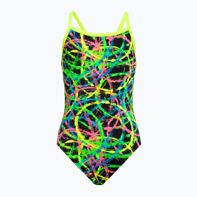 Strój pływacki jednoczęściowy dziecięcy Funkita Single Strap One Piece burnouts