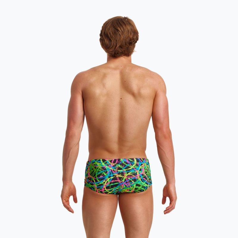 Bokserki pływackie męskie Funky Trunks Classic Trunks burnouts 5