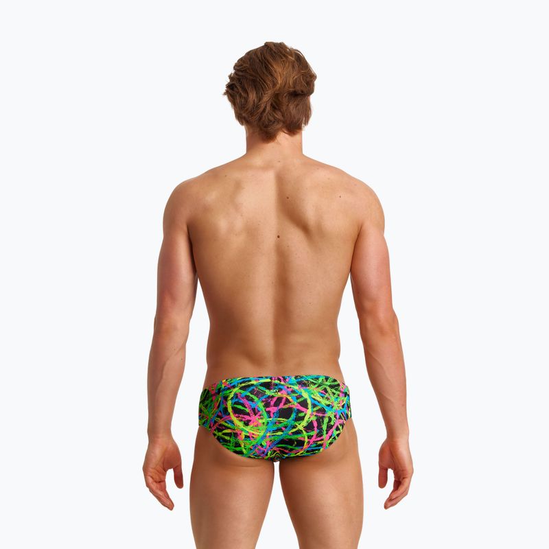 Slipy pływackie męskie Funky Trunks Classic Trunks burnouts 5