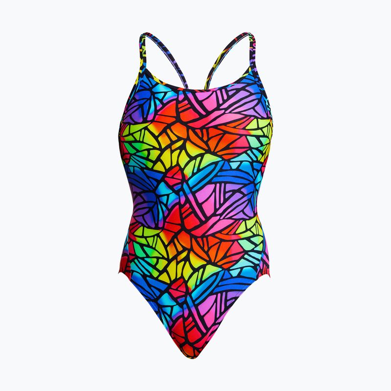 Strój pływacki jednoczęściowy damski Funkita Diamond Back One Piece cabbage patch 4