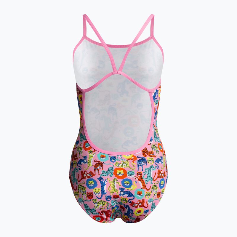 Strój pływacki jednoczęściowy damski Funkita Single Strap One Piece feline fiesta 2