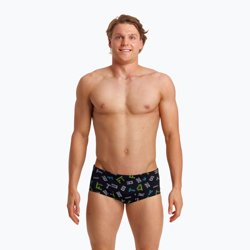 Bokserki pływackie męskie Funky Trunks Classic Trunks black 4