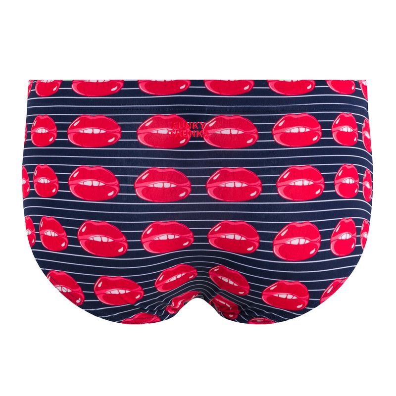 Bokserki pływackie męskie Funky Trunks Sidewinder Trunks lip service 2