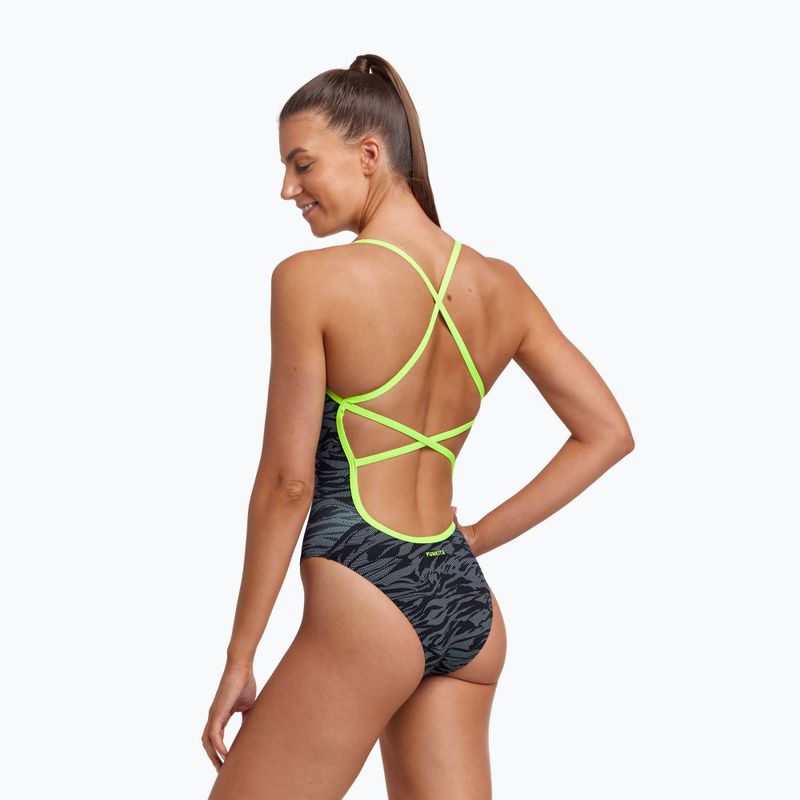 Strój pływacki jednoczęściowy damski Funkita Strapped In One Piece night run 7