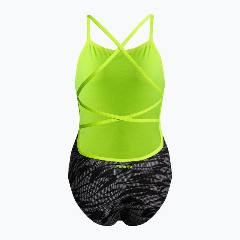 Strój pływacki jednoczęściowy damski Funkita Strapped In One Piece night run 2