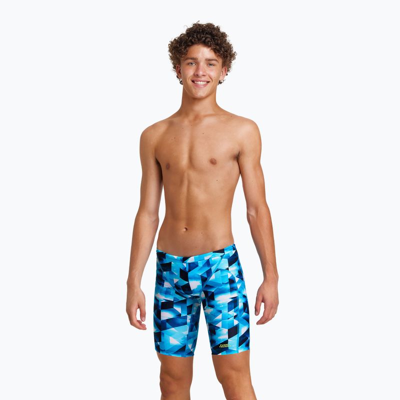 Jammery pływackie dziecięce Funky Trunks Training Jammers blue 7