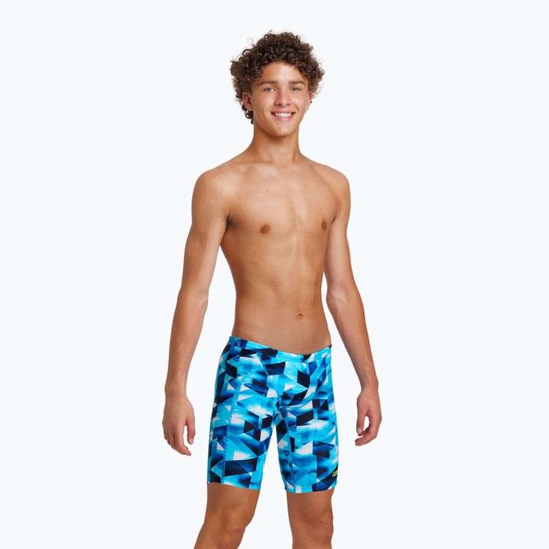 Jammery pływackie dziecięce Funky Trunks Training Jammers blue 8