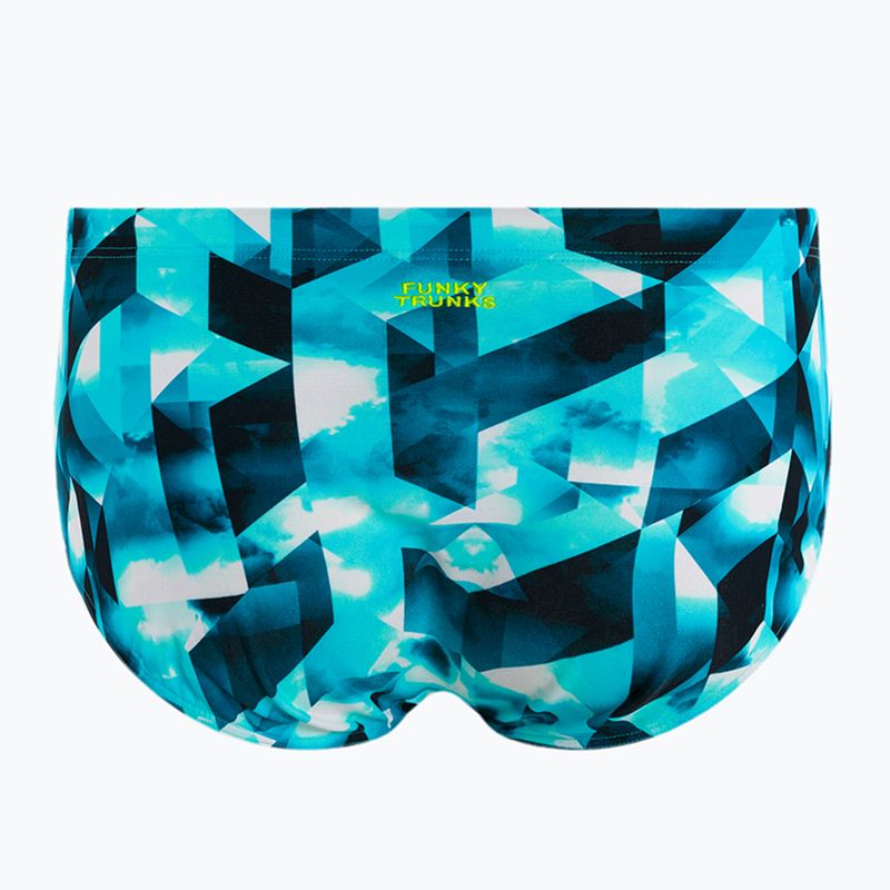 Slipy pływackie męskie Funky Trunks Sidewinder Trunks hidden depths 2