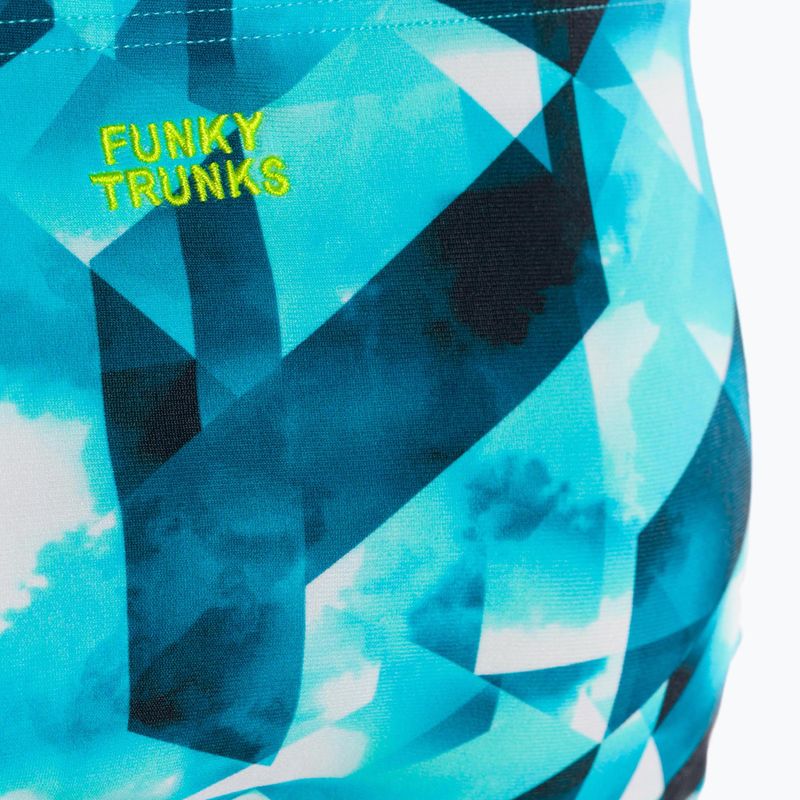 Slipy pływackie męskie Funky Trunks Sidewinder Trunks hidden depths 3