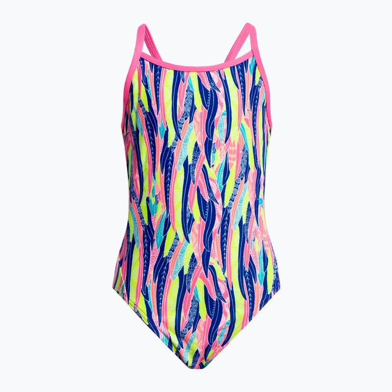 Strój pływacki jednoczęściowy dziecięcy Funkita Diamond Back One Piece wing tips