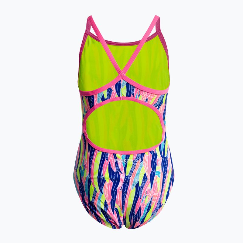 Strój pływacki jednoczęściowy dziecięcy Funkita Diamond Back One Piece wing tips 2