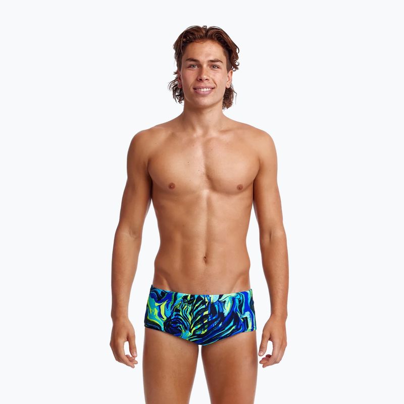 Slipy pływackie męskie Funky Trunks Sidewinder Trunks zeds dead 5