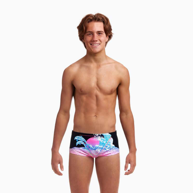 Bokserki kąpielowe dziecięce Funky Trunks Sidewinder Trunks dolph lundgren 5