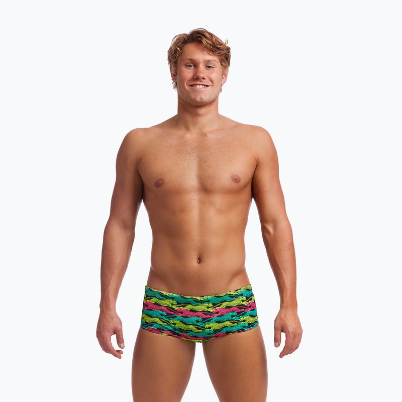 Bokserki kąpielowe męskie Funky Trunks Sidewinder Trunks speed cheat 6