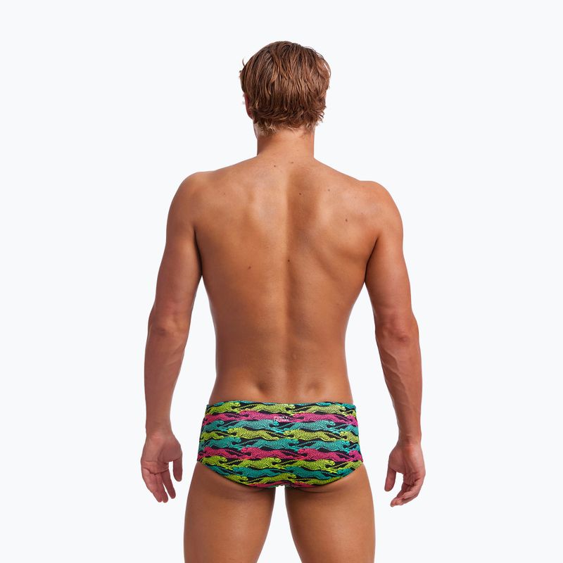 Bokserki kąpielowe męskie Funky Trunks Sidewinder Trunks speed cheat 8