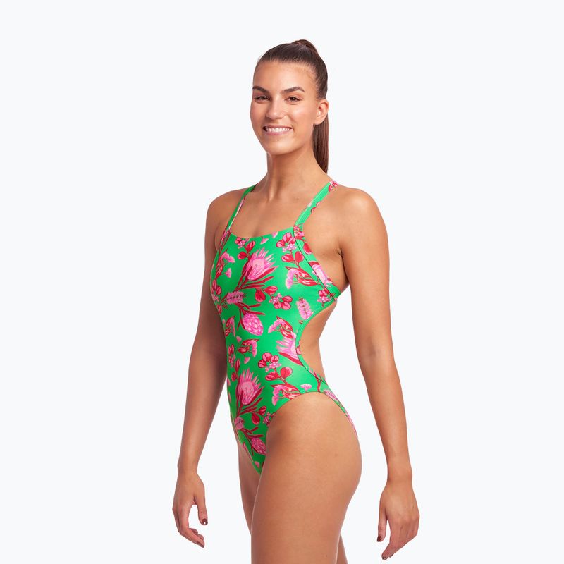 Strój pływacki jednoczęściowy damski Funkita Brace Free One Piece desert pea 3