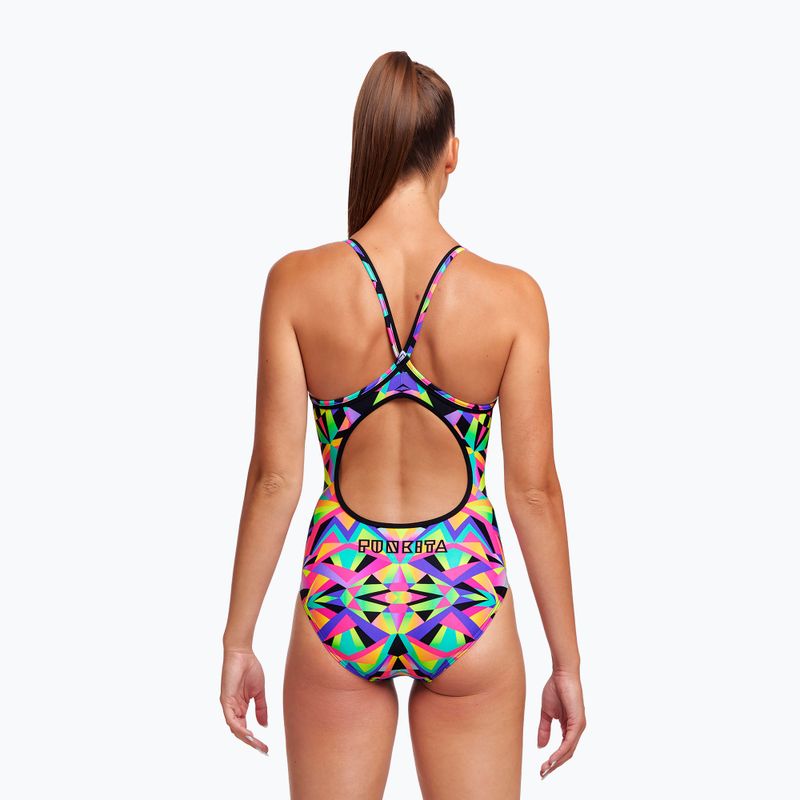 Strój pływacki jednoczęściowy damski Funkita Diamond Back One Piece crystal eyes 4