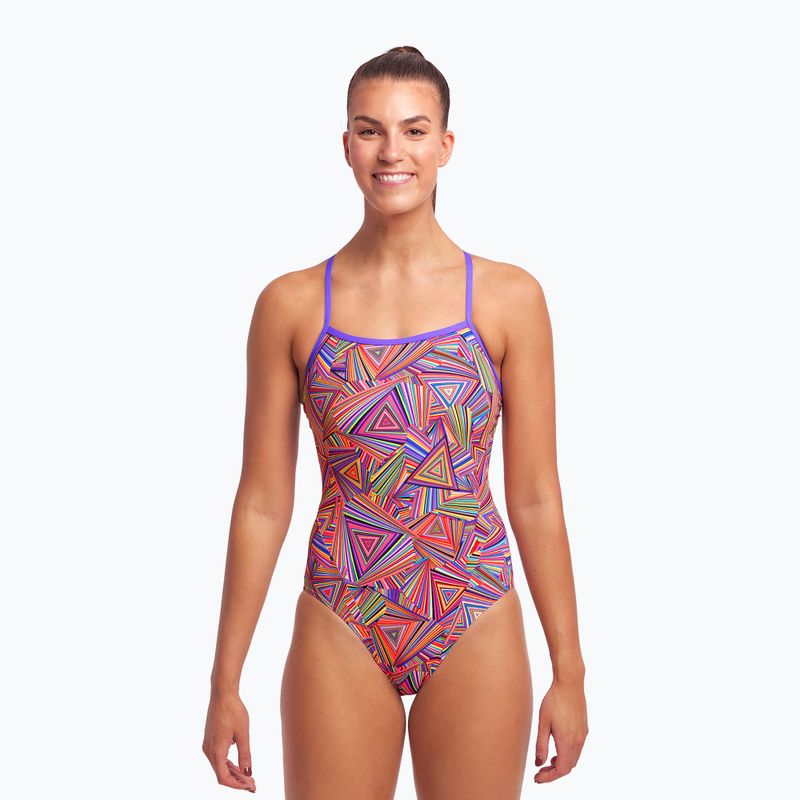 Strój pływacki jednoczęściowy damski Funkita Single Strap One Piece trihard 2