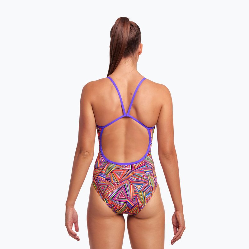 Strój pływacki jednoczęściowy damski Funkita Single Strap One Piece trihard 4