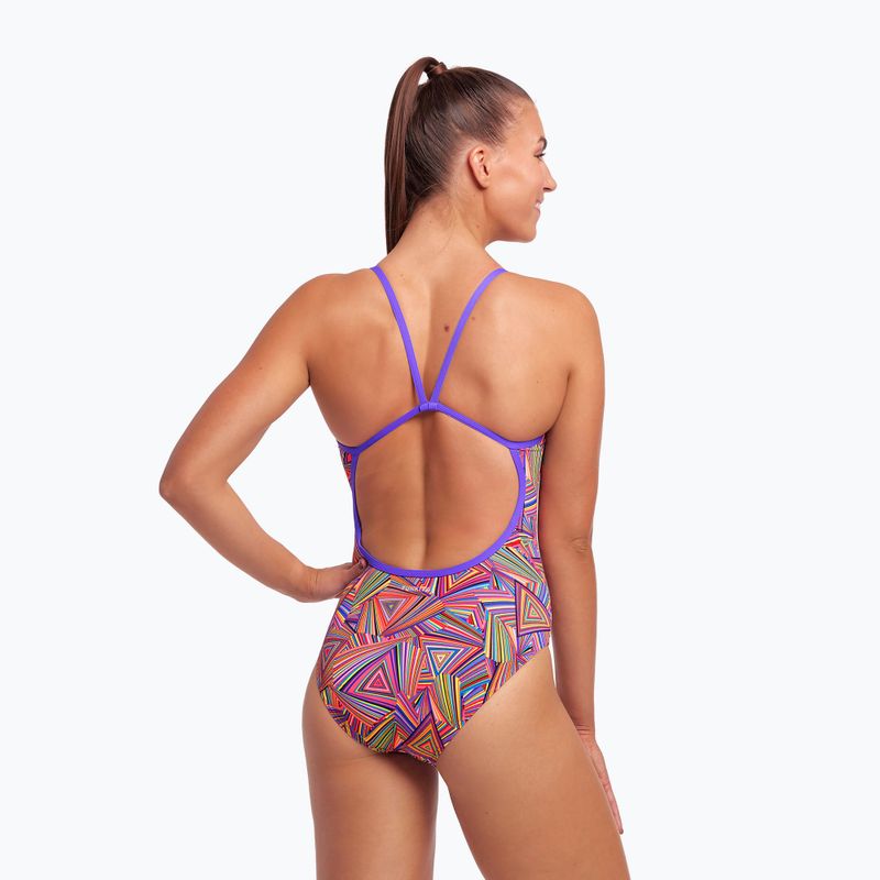 Strój pływacki jednoczęściowy damski Funkita Single Strap One Piece trihard 5