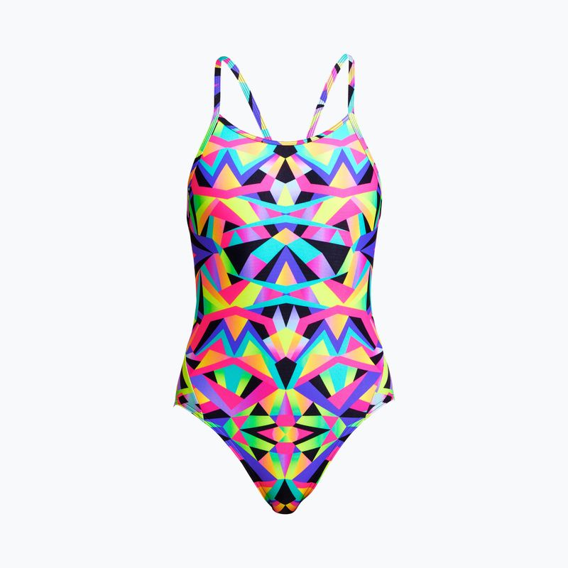 Strój pływacki jednoczęściowy dziecięcy Funkita Diamond Back One Piece crystal eyes