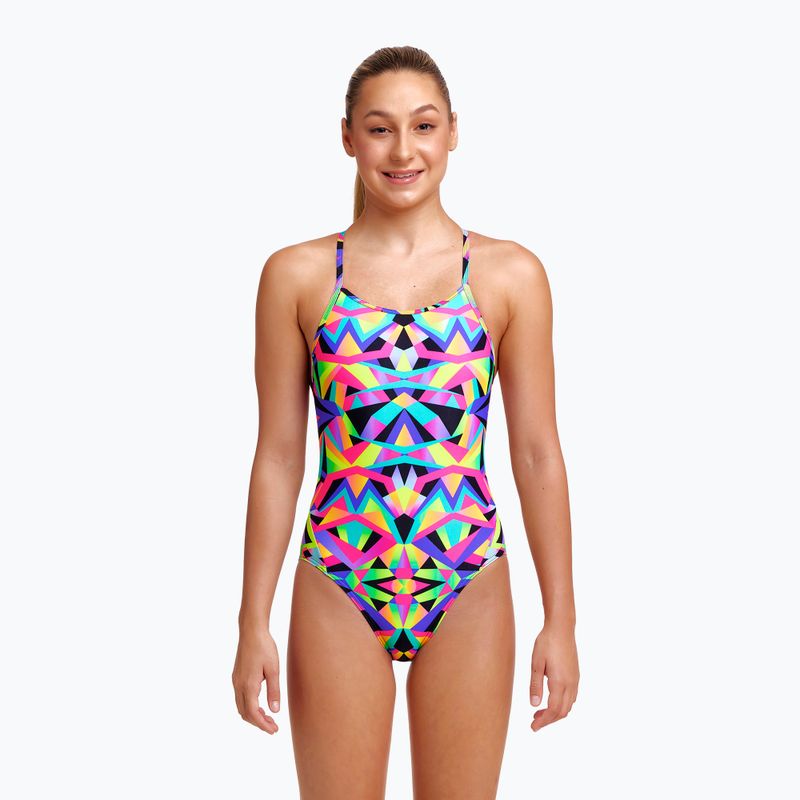 Strój pływacki jednoczęściowy dziecięcy Funkita Diamond Back One Piece crystal eyes 2