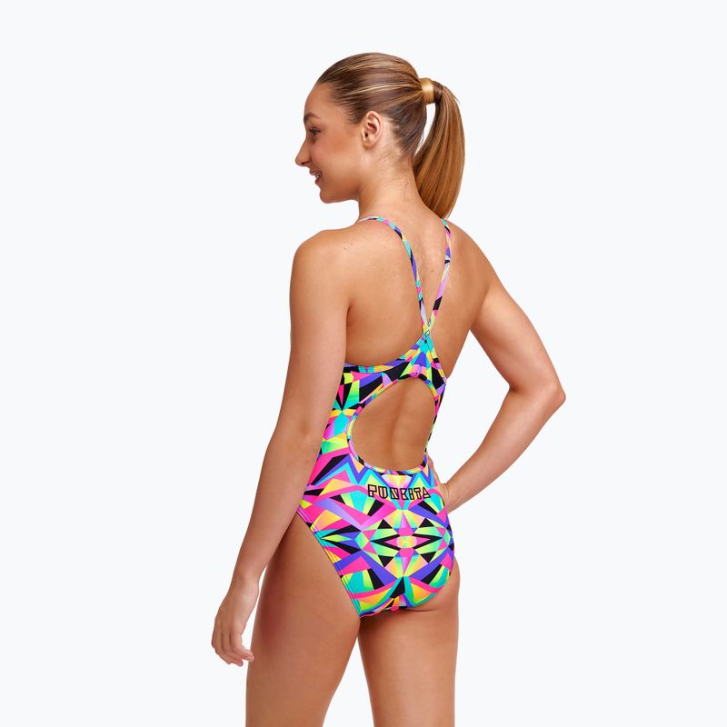 Strój pływacki jednoczęściowy dziecięcy Funkita Diamond Back One Piece crystal eyes 3