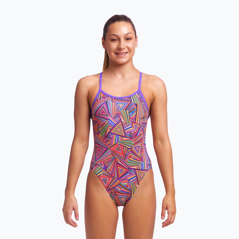 Strój pływacki jednoczęściowy dziecięcy Funkita Single Strap One Piece trihard 2