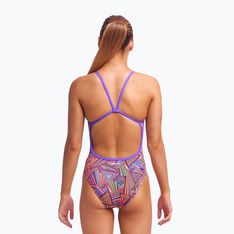 Strój pływacki jednoczęściowy dziecięcy Funkita Single Strap One Piece trihard 4