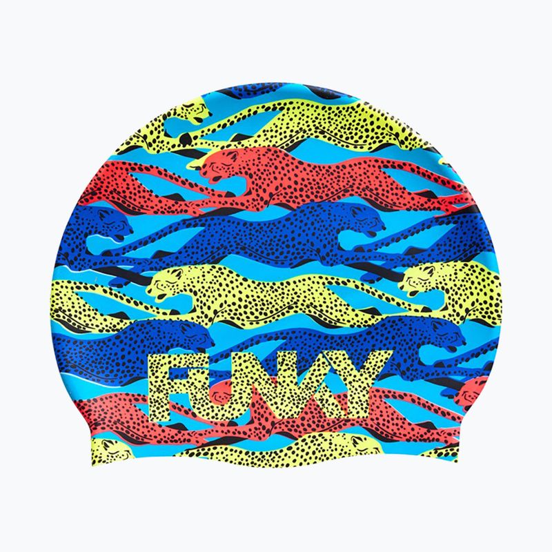 Czepek pływacki Funky Silicone Swimming Cap no cheating 2