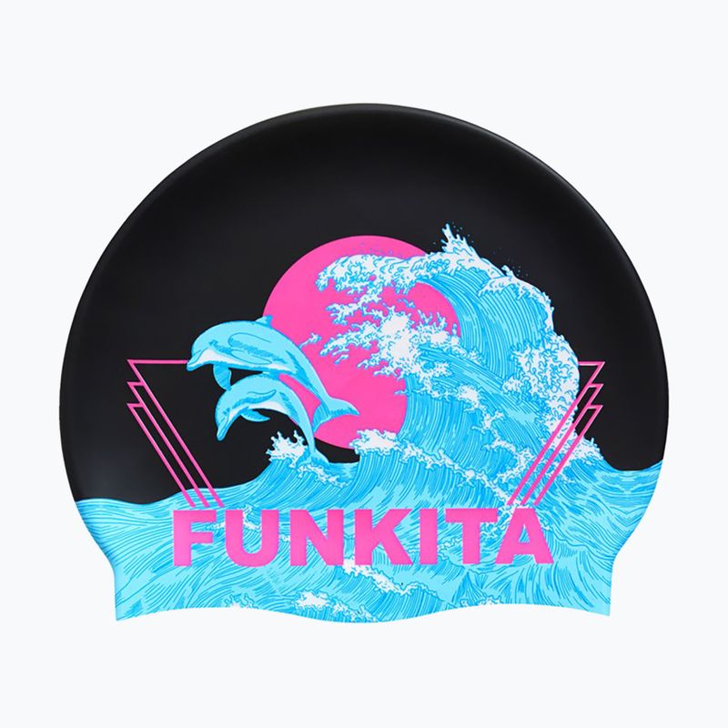 Czepek pływacki Funkita Silicone Swimming Cap dolph lundgren 2