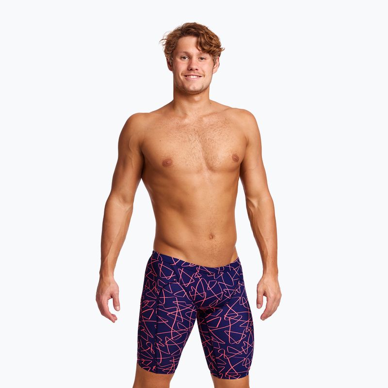 Jammery pływackie męskie Funky Trunks Training serial texter 4