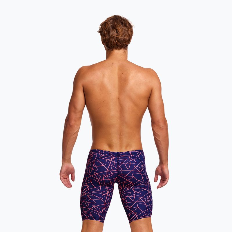 Jammery pływackie męskie Funky Trunks Training serial texter 6