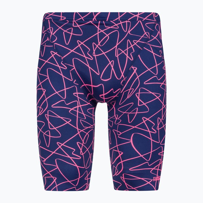Jammery pływackie męskie Funky Trunks Training serial texter
