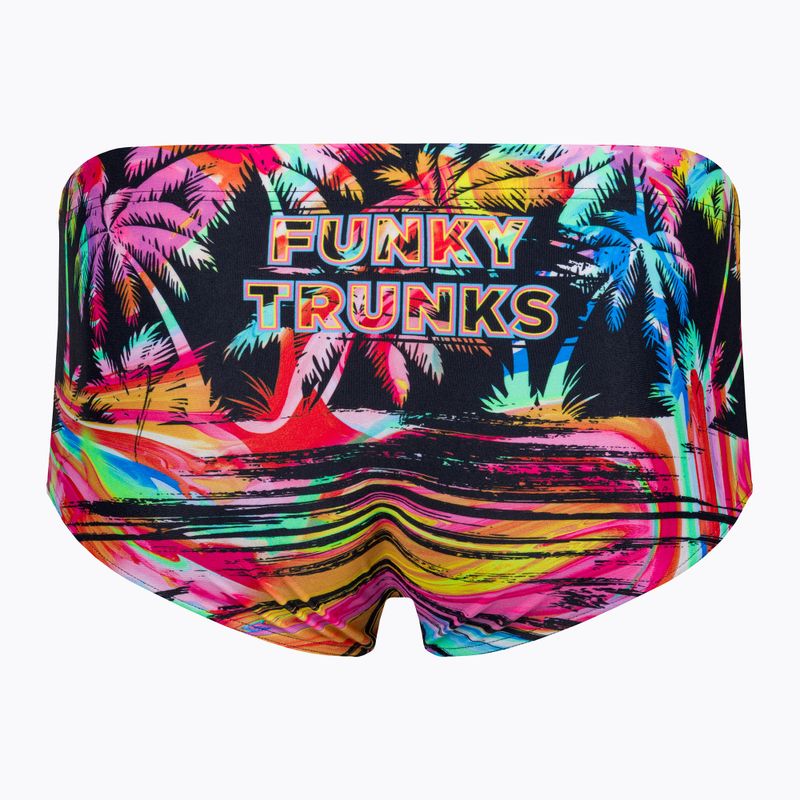 Bokserki pływackie męskie Funky Trunks Sidewinder Trunks sunset city 2