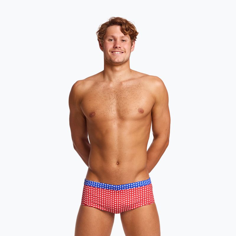 Bokserki pływackie męskie Funky Trunks Sidewinder Trunks star power 6