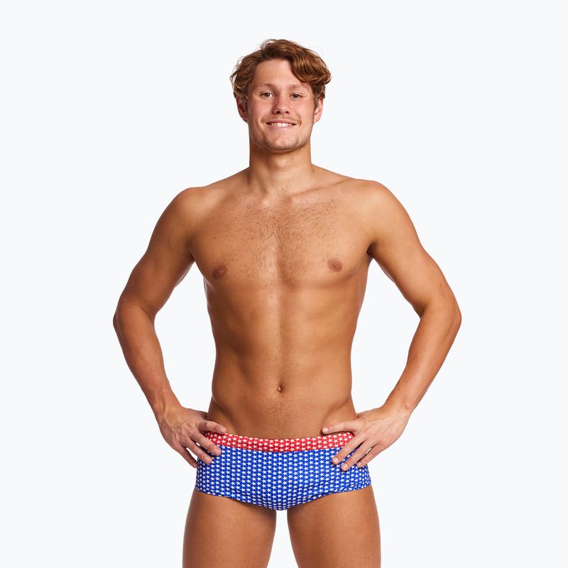 Bokserki pływackie męskie Funky Trunks Sidewinder Trunks starlight 6