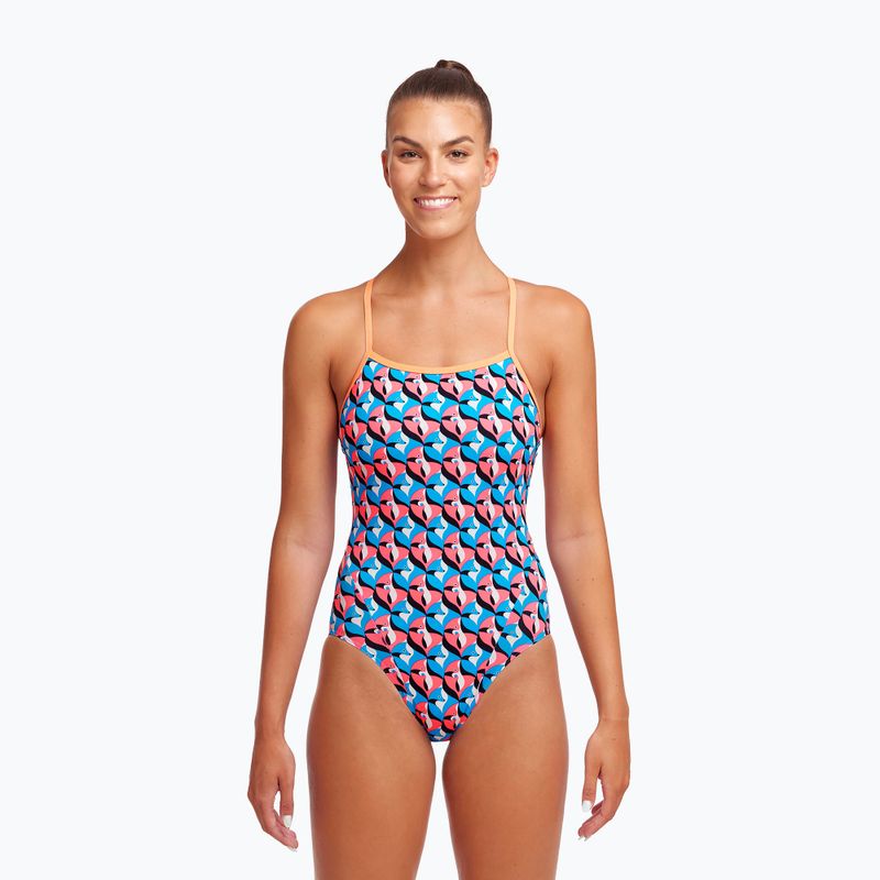 Strój pływacki jednoczęściowy damski Funkita Single Strap One Piece run fox run 2