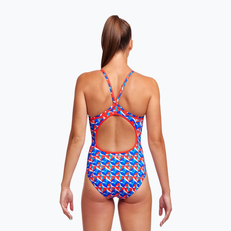 Strój pływacki jednoczęściowy damski Funkita Diamond Back One Piece out foxed 4