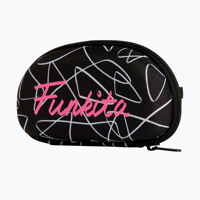 Etui na okulary pływackie Funkita Case Closed Goggle Case texta mess
