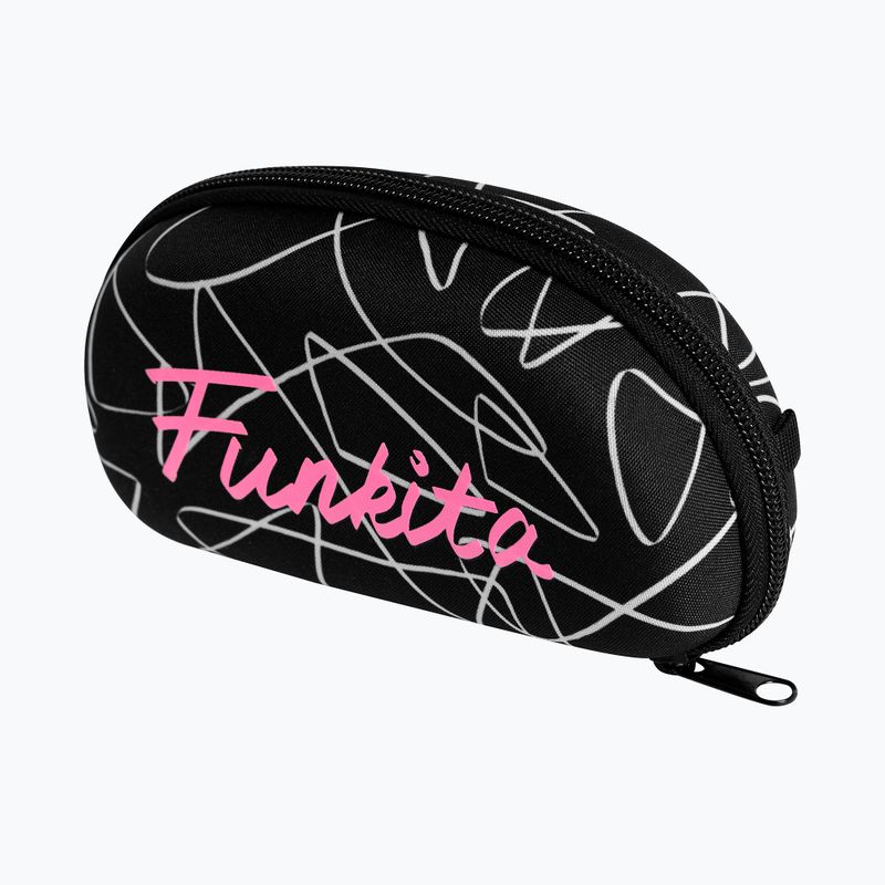 Etui na okulary pływackie Funkita Case Closed Goggle Case texta mess 2