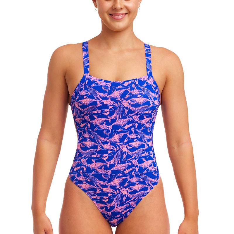 Strój pływacki jednoczęściowy damski Funkita Brace Free One Piece minky pinky 6