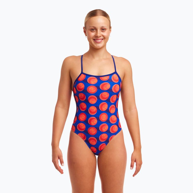 Strój pływacki jednoczęściowy damski Funkita Twisted One Piece shiny balls 5