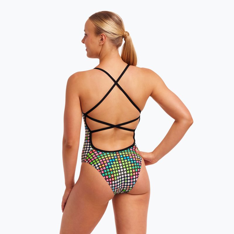 Strój pływacki jednoczęściowy damski Funkita Strapped In One Piece snow flyer 3