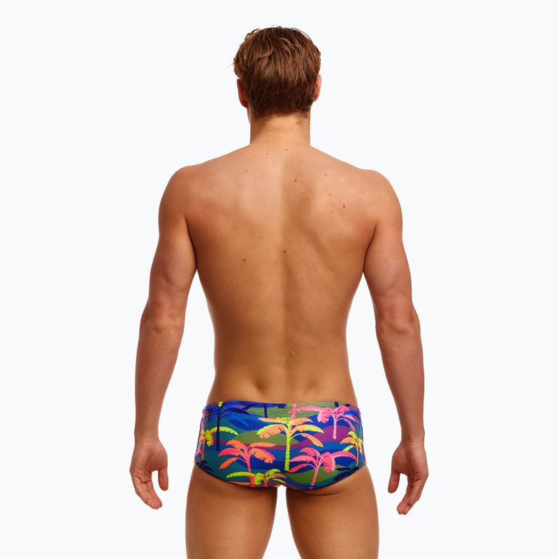 Bokserki pływackie męskie Funky Trunks Sidewinder Trunks palm a lot 6